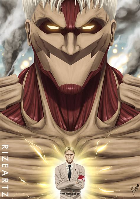 reiner braun attack on titan|More.